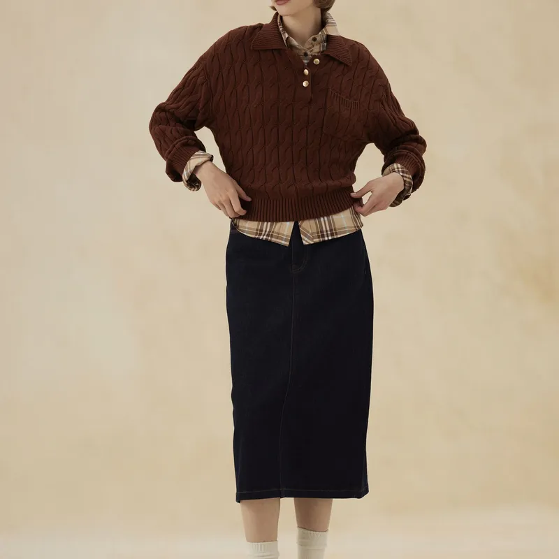 E.land Sweaters Women's-9