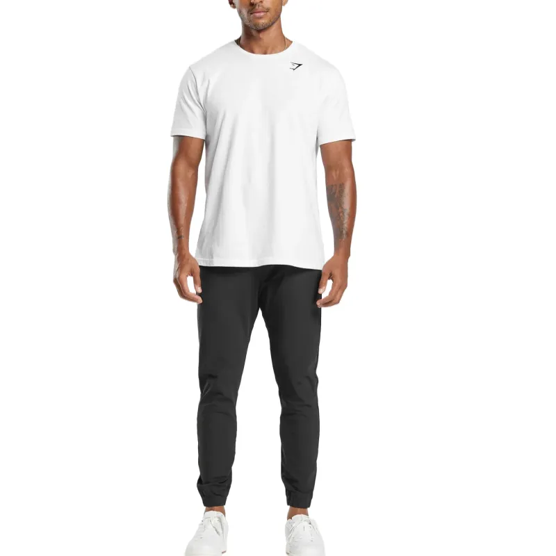 GYMSHARK Studio Casual Pants Men's Black-3
