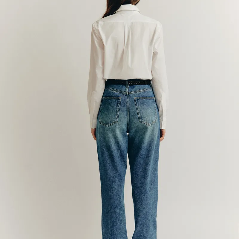 E.land Jeans Women's Denim 55Indigo-2