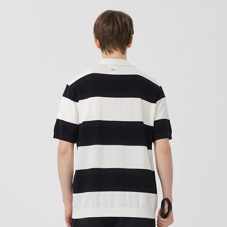 Cabbeen Polo Shirt Men's Coal Black-3