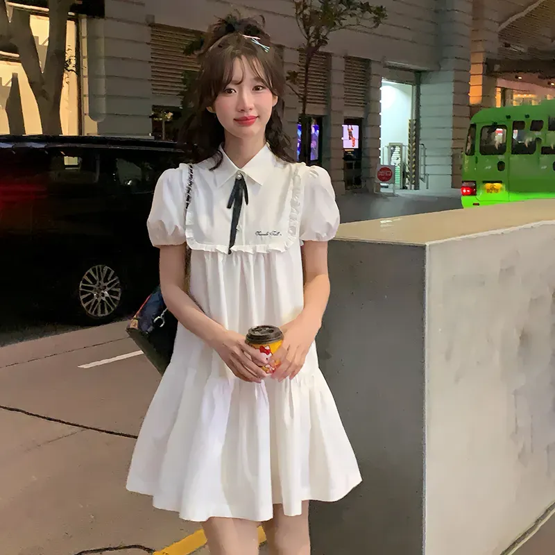 COMMA GIRL Short Sleeved Dress Women's-6