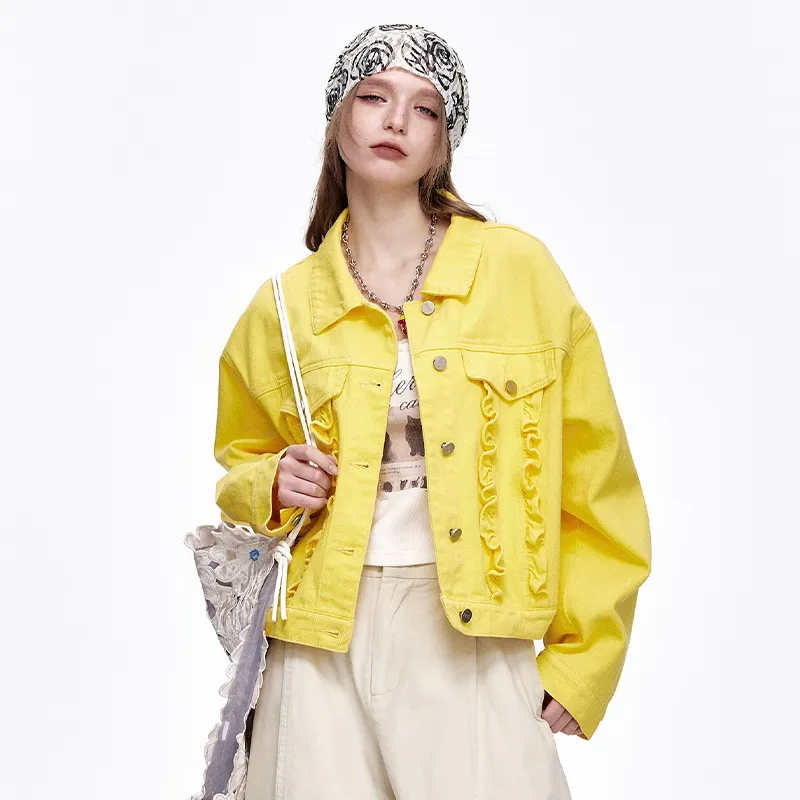 ELF SACK Denim Jackets Women's-3