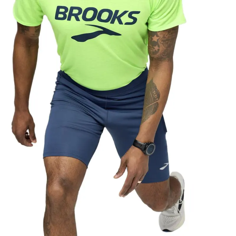 Brooks Sports Shorts Men's Blue-4