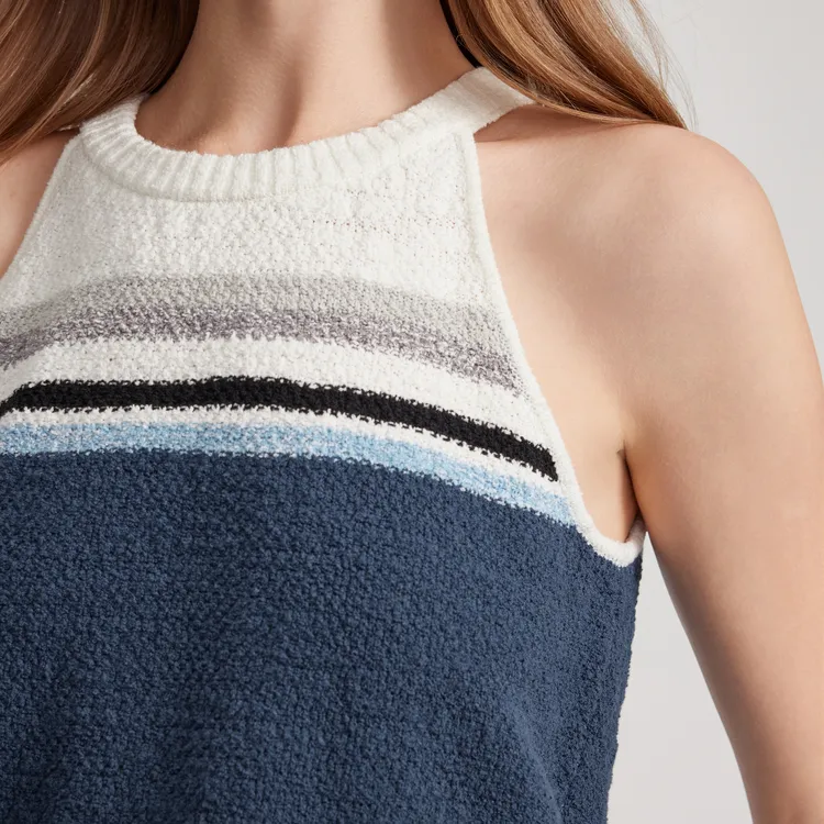 ELLE Tank Tops Women's Stripes-5