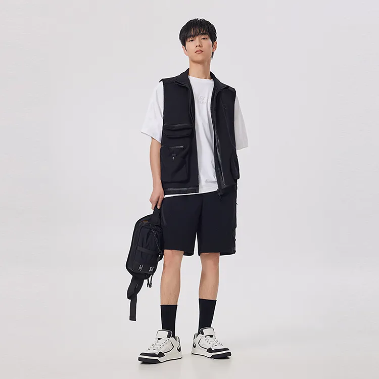 Cabbeen Vests Men Coal Black-2