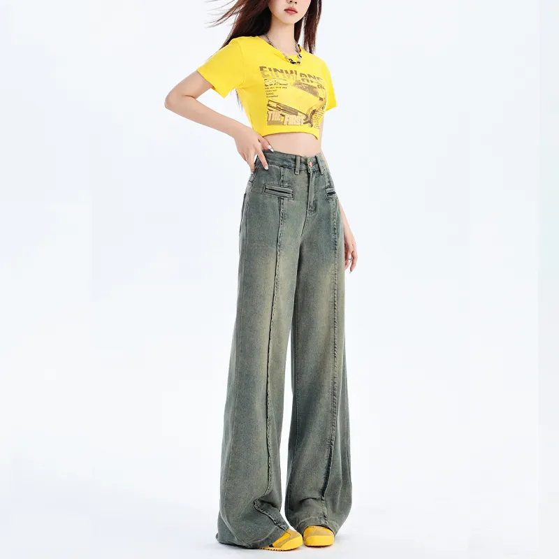 Kele Coco Jeans Unisex Vintage Blue-4