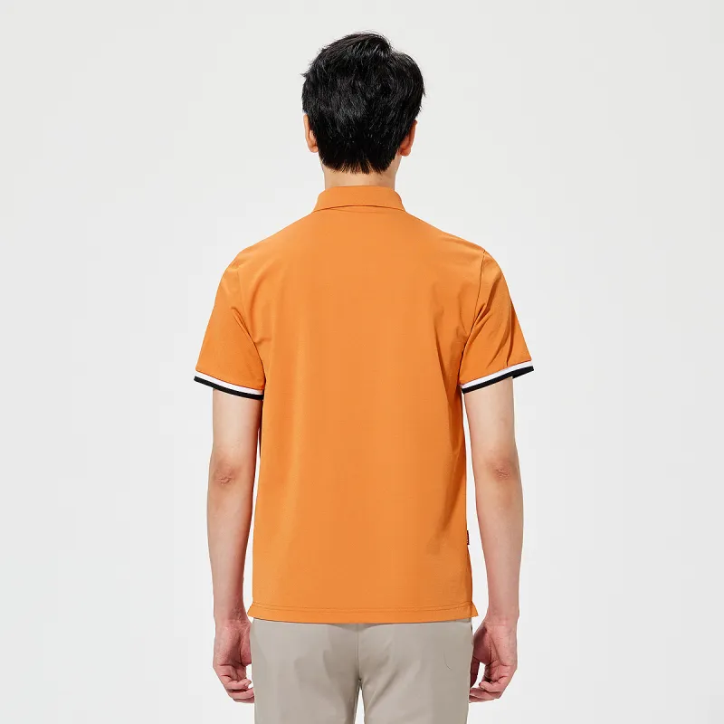 LESS IS MORE Polo Shirts Men Light Orange 25XTX3401Y-4