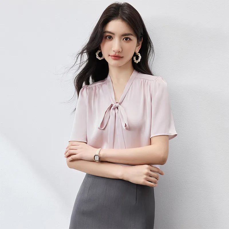 SENTUBILA Chiffon Shirt Women's-14