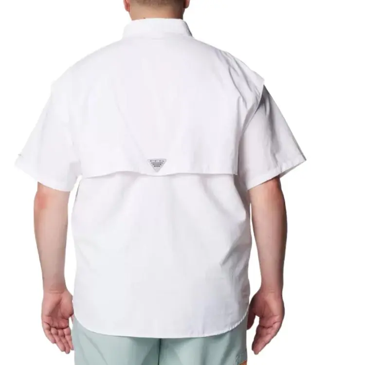 Columbia PFG Bahama 2 Shirt Men's White-1