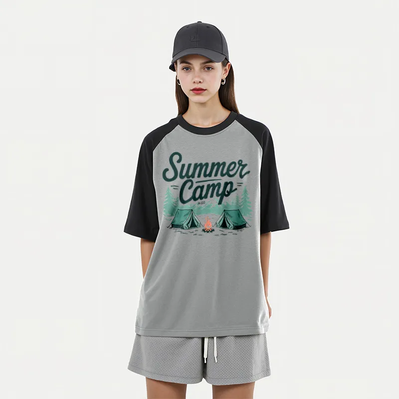 FAIRWHALE Raglan Sleeve T Shirt Women's-14