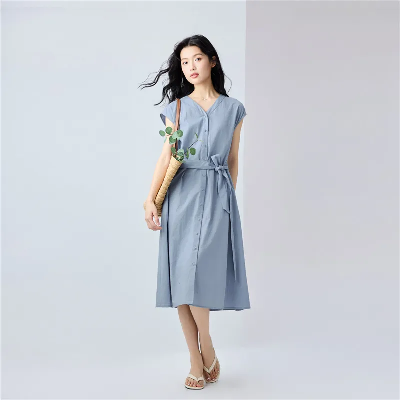 UNIQLO Short Sleeved Dress Women's-14