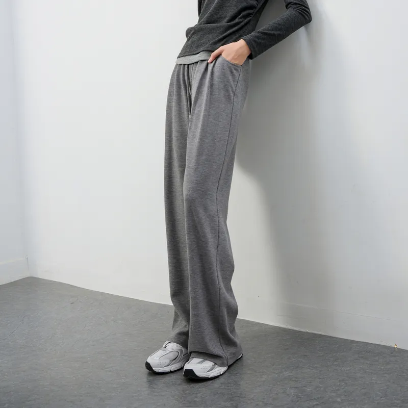 3COLOUR Casual Pants Women's Deep Gray-3