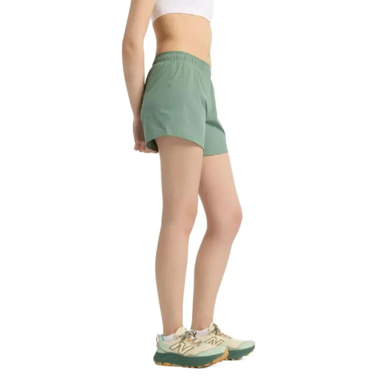 New Balance NB RC Short 5' Sports Shorts Women's Green-3