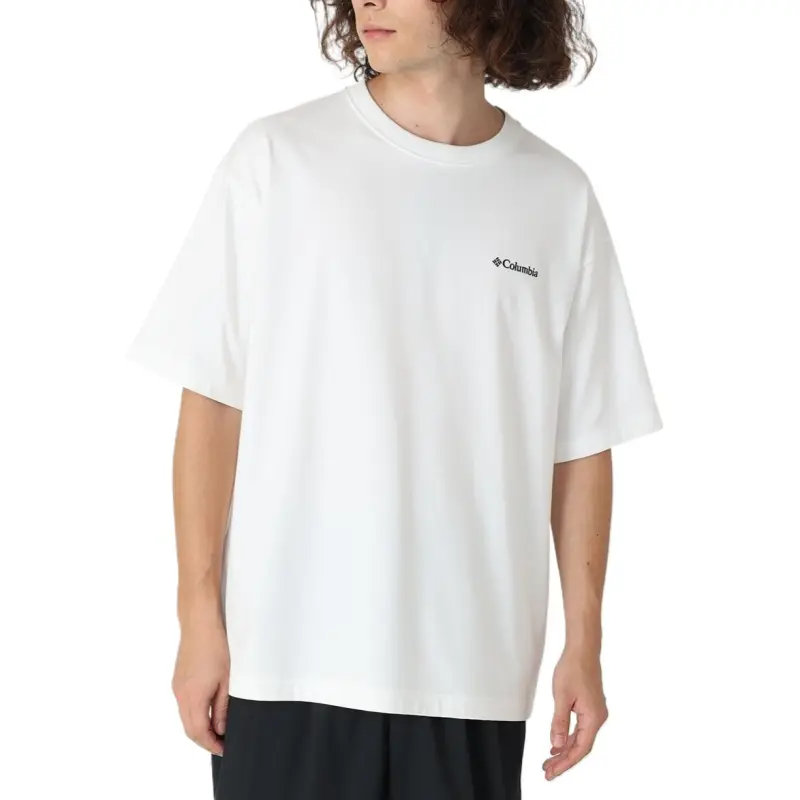 Columbia T Shirt Unisex Sea Salt-2