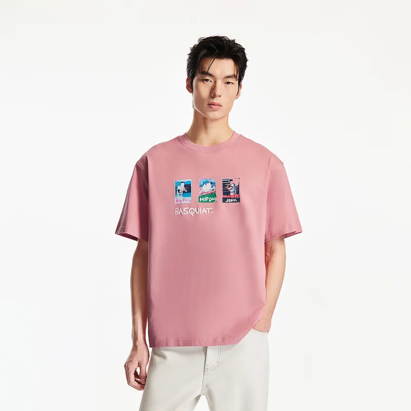 JACK JONES· x Jean Michel Basquiat JACK JONES/Jack Jones X Basquiat Spring Summer T Shirt Men's-9