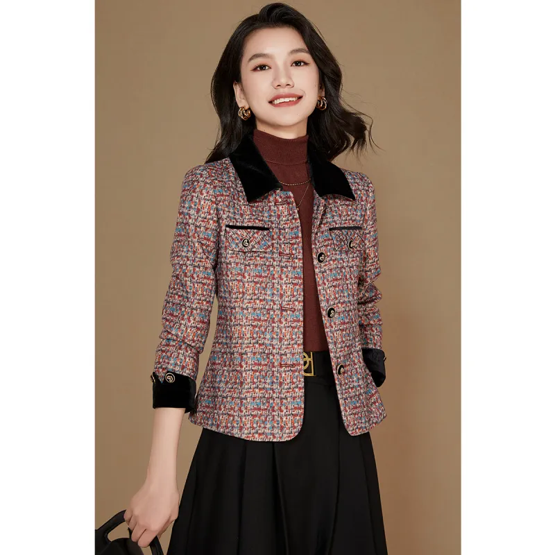 Mylan Jackets Coats Women's Red-4