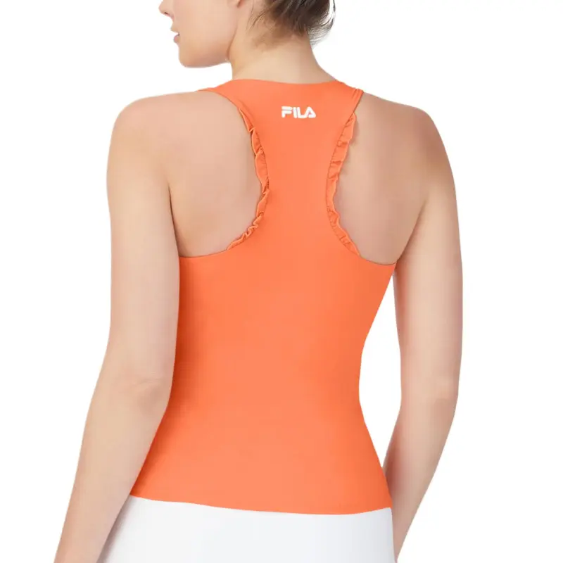 FILA Tank Tops Women's Orange 874-2