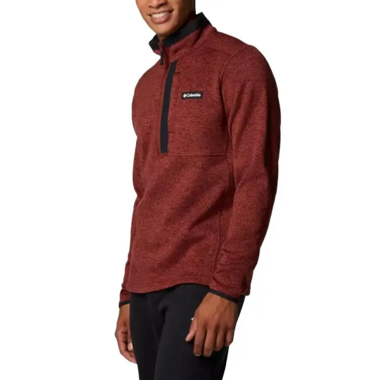 Columbia Sweater Weather Sweatshirt Men's Burgundy-2