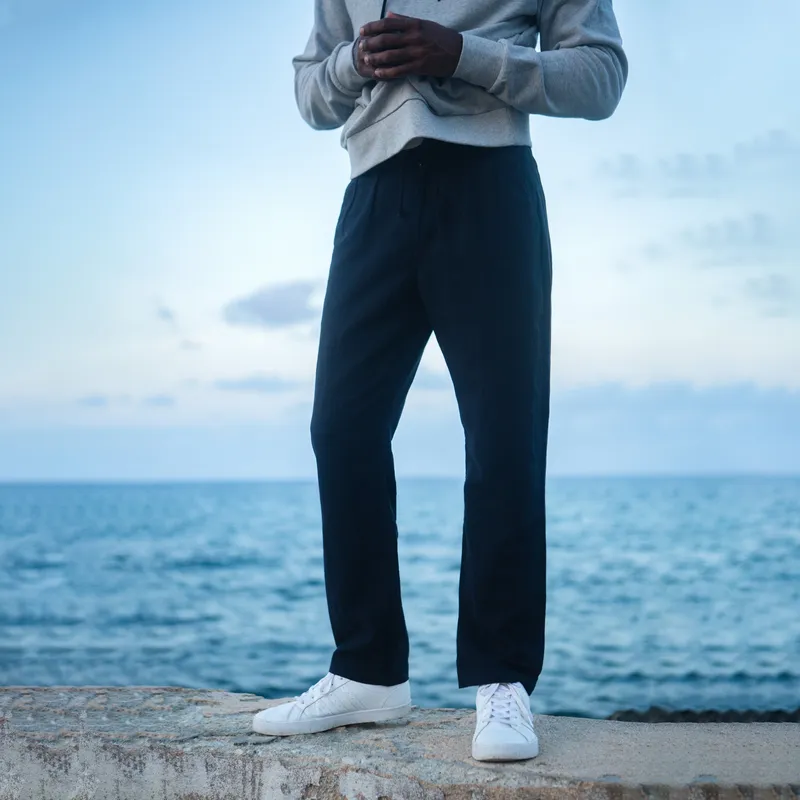 AKCLUB Free Cuba Series Casual Pants Men's Navy Blue-2
