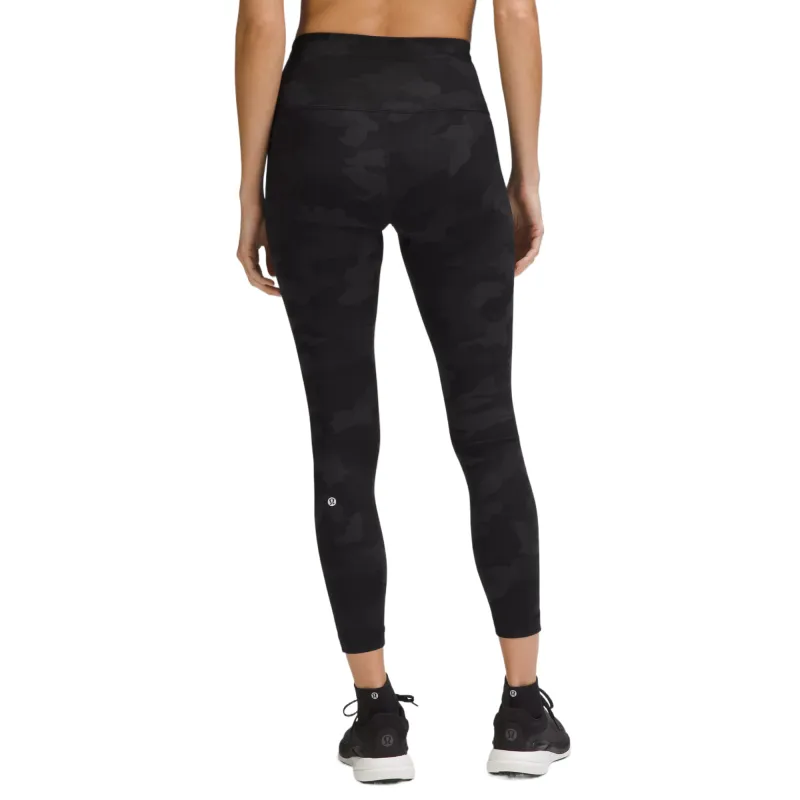 Lululemon Wunder TrainEverlux™ Yoga Pants 25' Women's Camouflage Black Gray-1