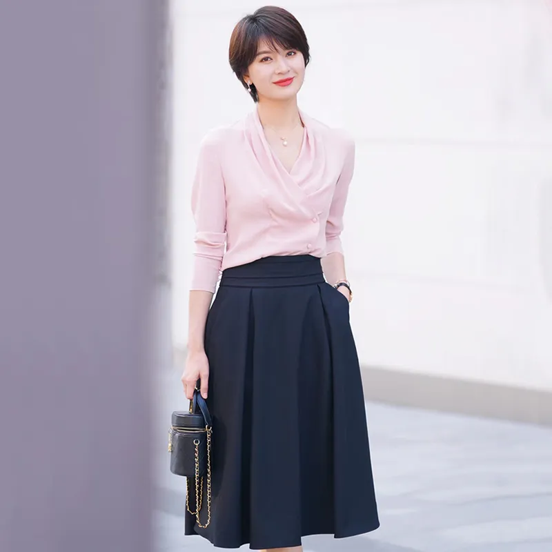 ONE SHALLOW Shirts Women's Pink Shirt-4