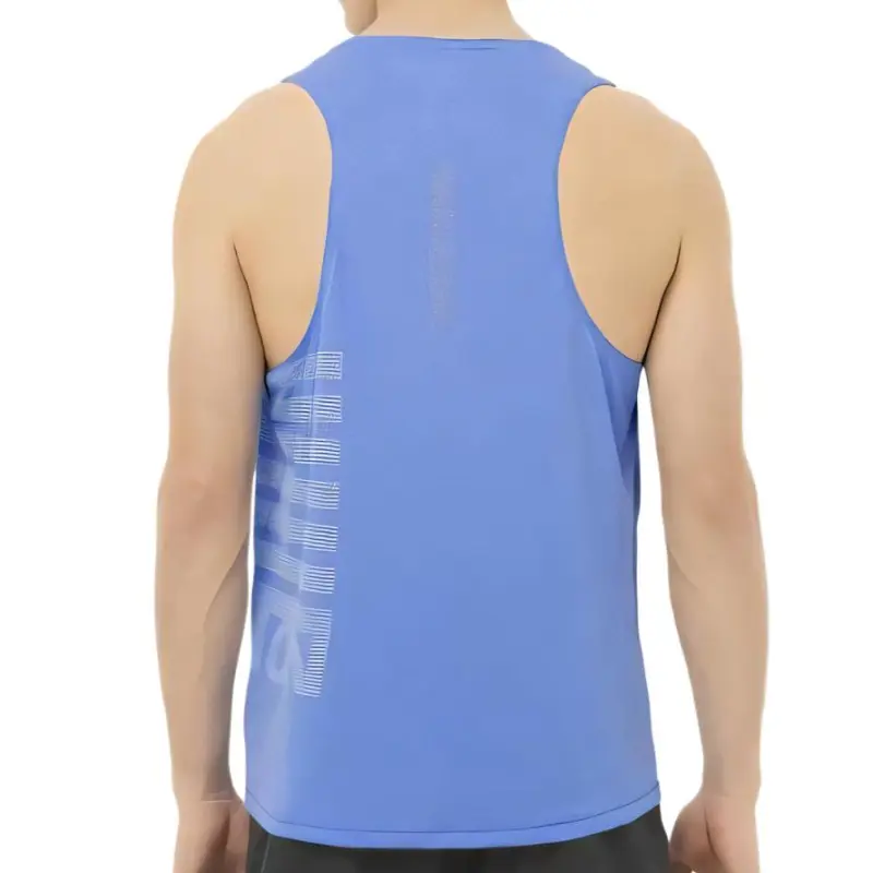 SALOMON Tank Tops Men's Ultramarine/White-1