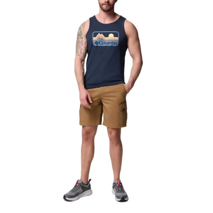Columbia Tank Top Men's Marine Blue-3