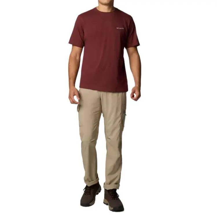 Columbia Thistletown Hills Omni-Wick T-Shirt Men's Brown-3
