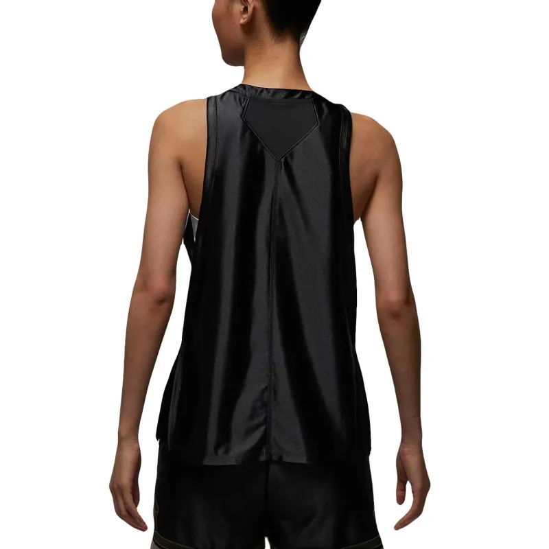 Jordan SportDongdan Basketball Jersey Women's Gray Black Oat-1
