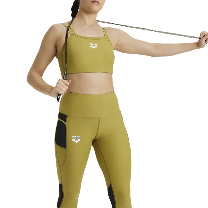 Arena Solid Bra Top Sports Underwear Women's-8