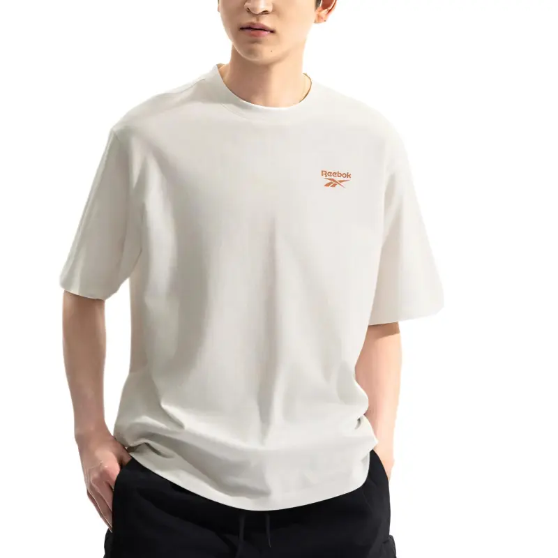 Reebok T Shirt Unisex Raw White-1