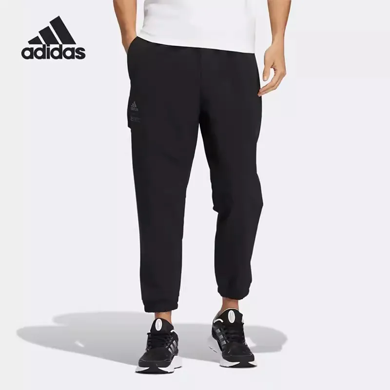 Adidas Casual Pants Unisex Black Shopping Bag Included-2