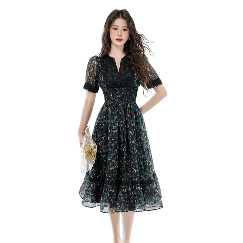 SNZX Short Sleeved Dress Women's-4