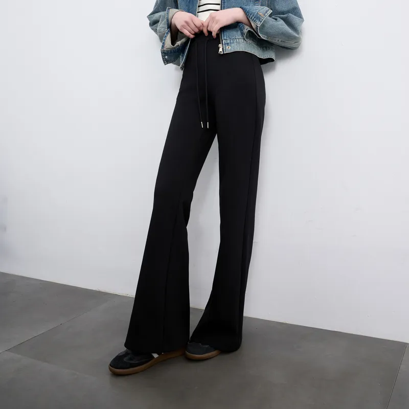 3COLOUR Casual Pants Women's Classic Black-2