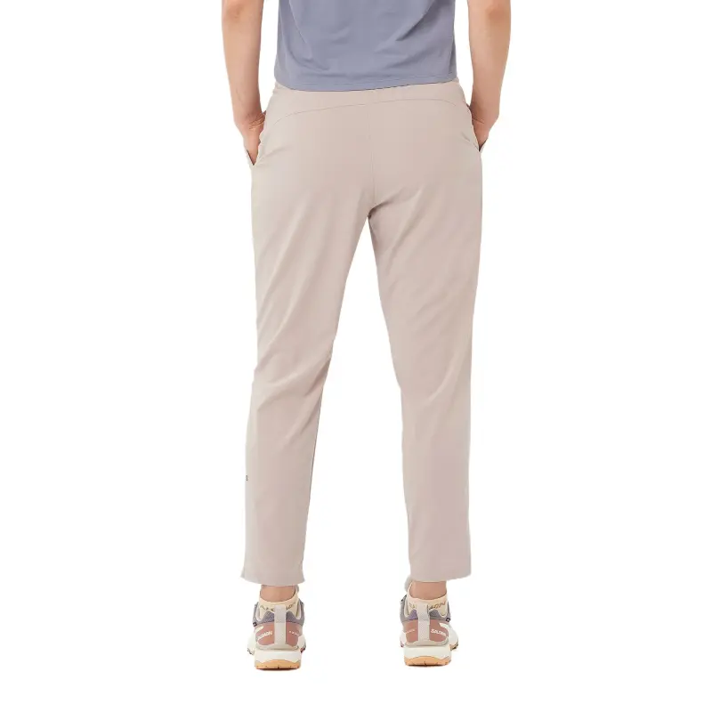 SALOMON COMET Casual Pants Women's Light Pink Gray-1