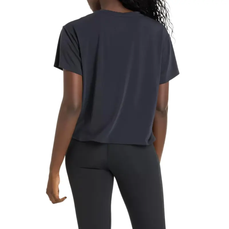 New Balance Drapey Regular T Shirt Women's Black-1