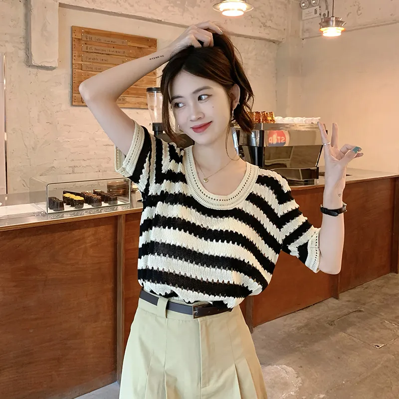 BEAUTIFUL CONFESSION Knitwear Women's Stripes-5