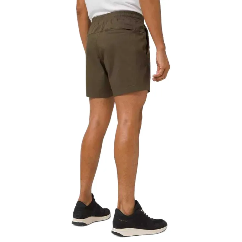 Lululemon Bowline Short Casual Shorts 5' Men's Dark Olive Green-1