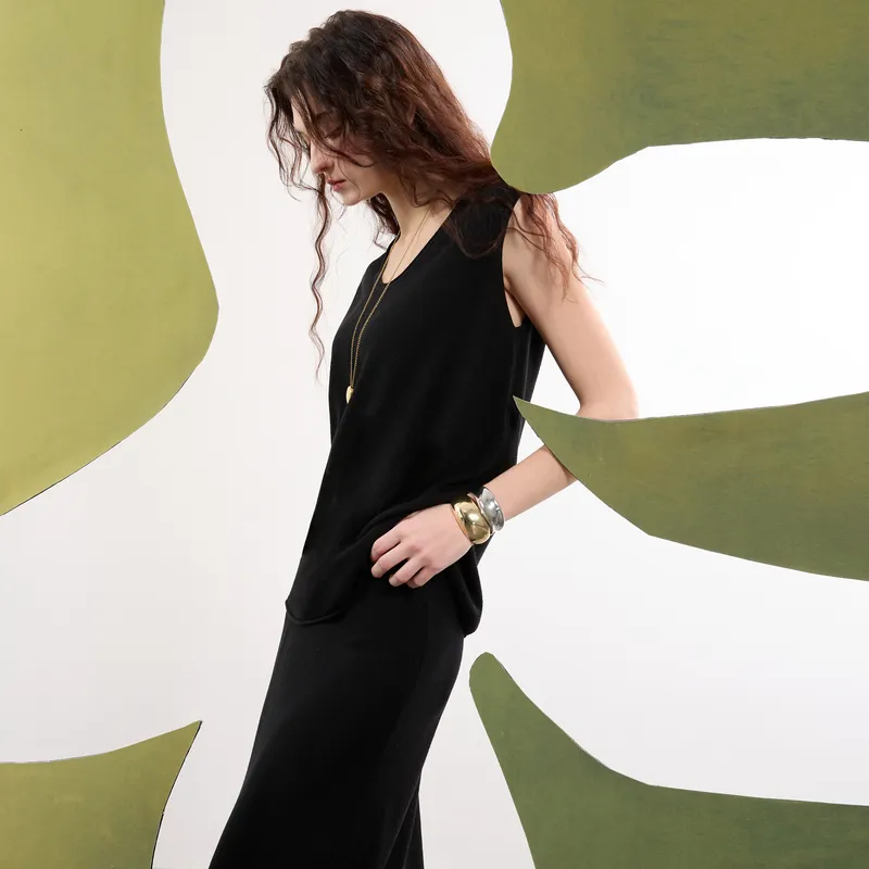 3COLOUR Casual Suit Women's Black-4