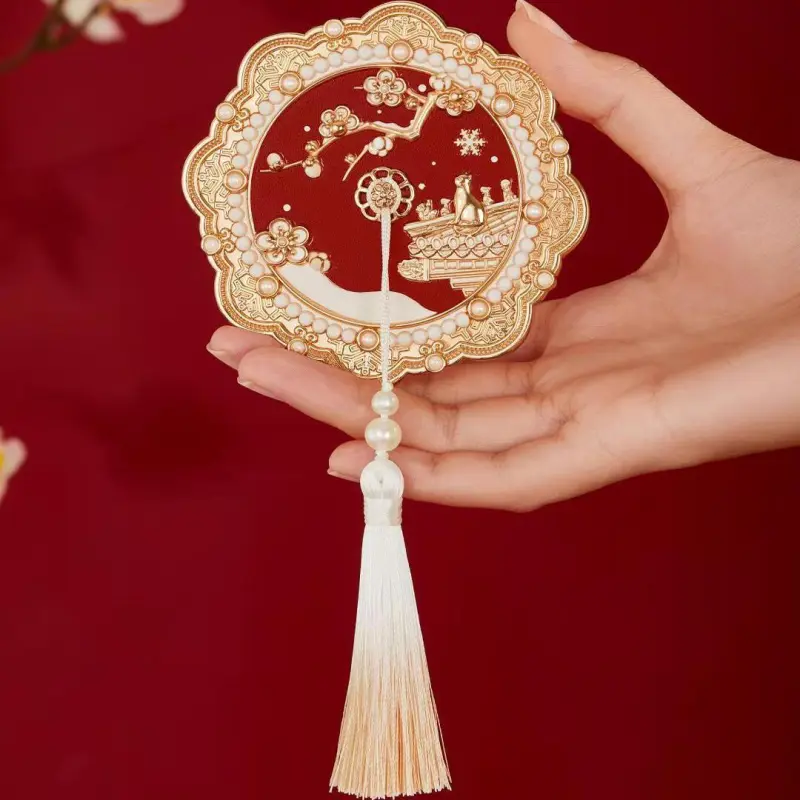 Future Maple The Snow At The Forbidden City On The Go Portable Makeup Mirror Lite Exquisite-1