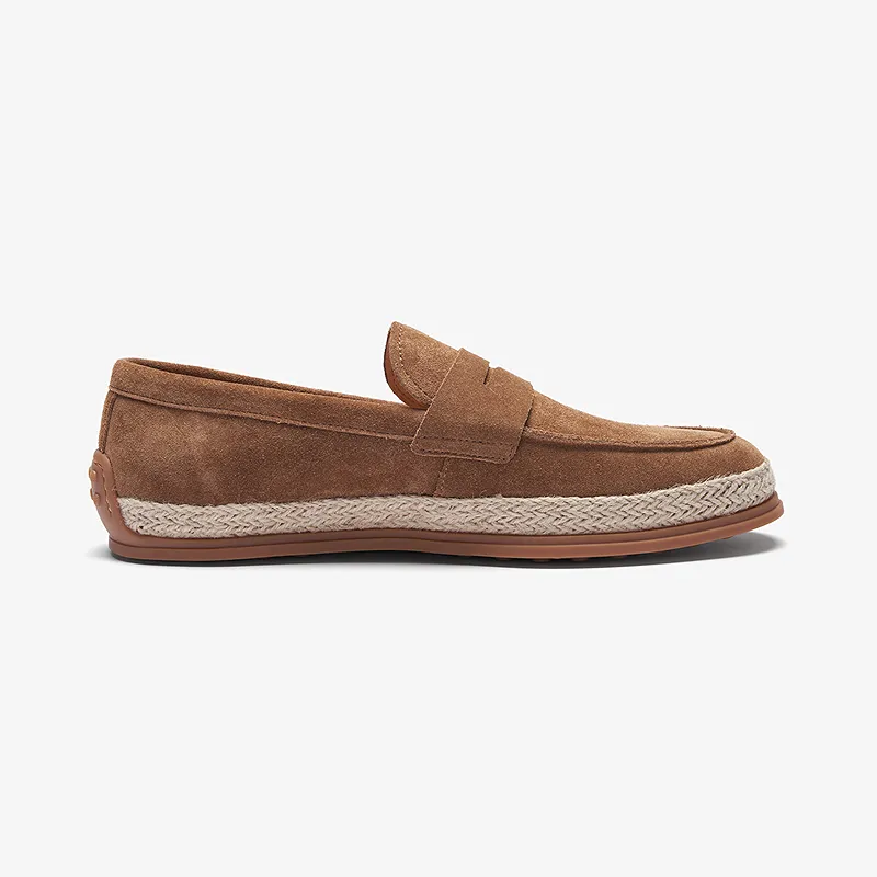 Le Saunda Loafers Men's Solid Color-7
