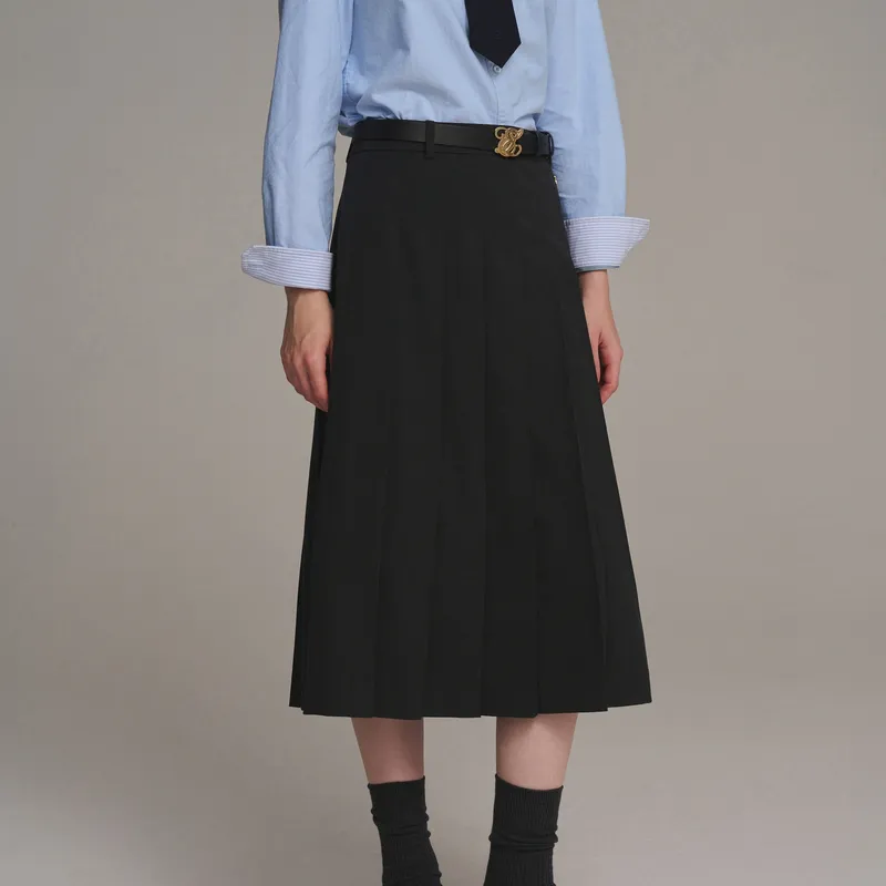 E.land Casual Long Skirt Women's-4
