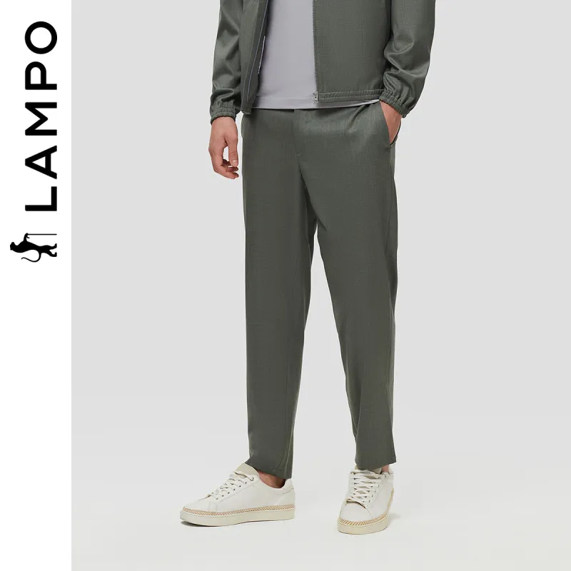 LANBAO Casual Pants Men's Army Green-1