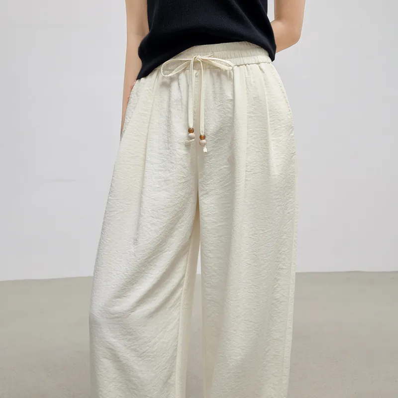 Initial Language Casual Pants Women's-4