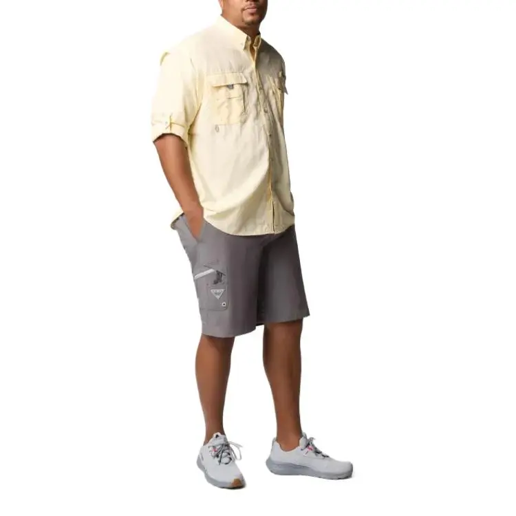 Columbia PFG Bahama 2 Shirt Men's Lemon-3
