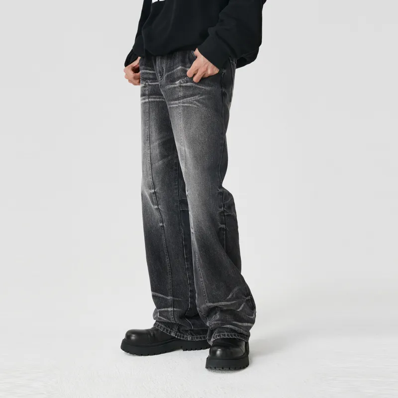 PCLP AW23 Party & Life Series Jeans Unisex Black-2
