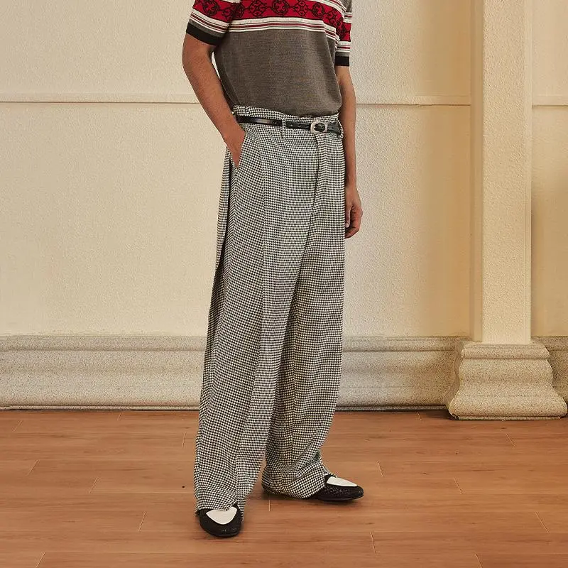 GLACIERBOY Suit Trouser Unisex Houndstooth-3