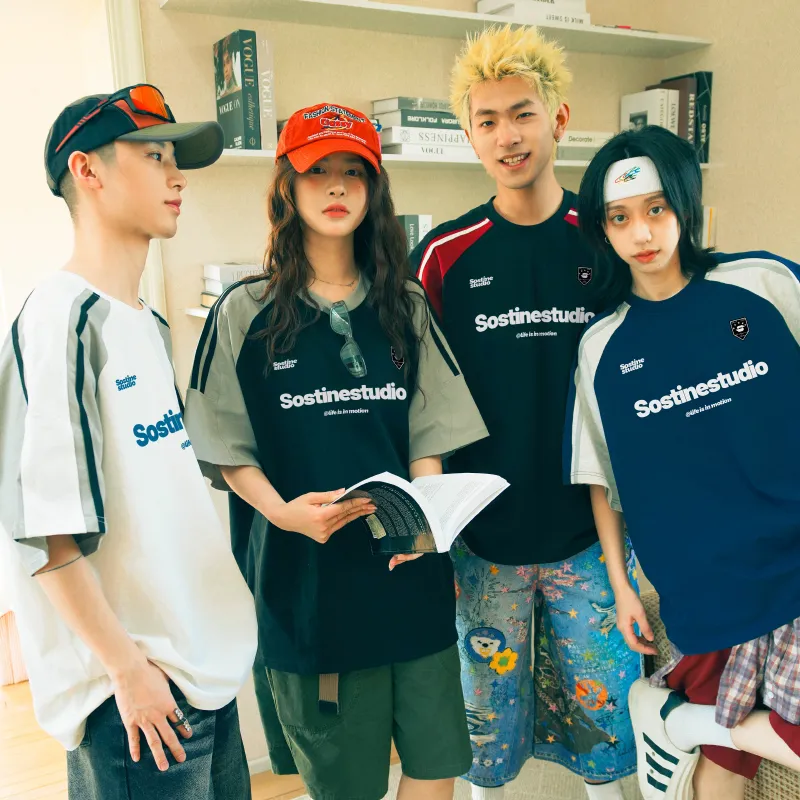 SOSTINE T Shirts Unisex-3