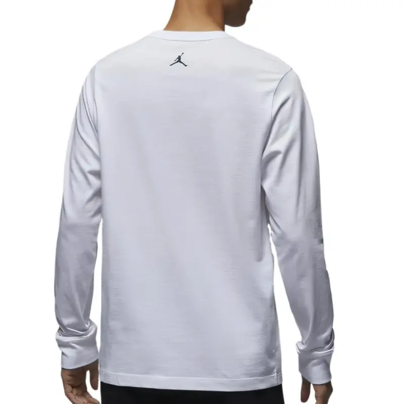 Jordan T-Shirt Men's White/Black-2