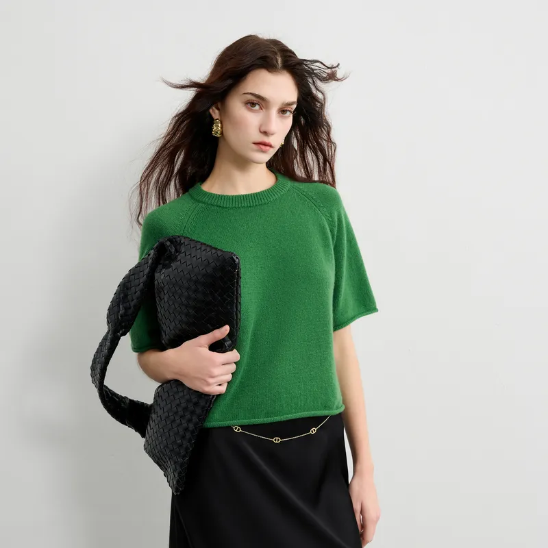 3COLOUR Knitwear Women's Avocado Green-5